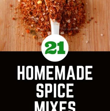 21 Homemade Spice Mixes. The perfect last minute gift for the dedicated foodie. Quick & easy to make.
