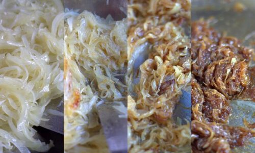 How to make Caramelised Onions. So many uses, you are only limited by your imagination.