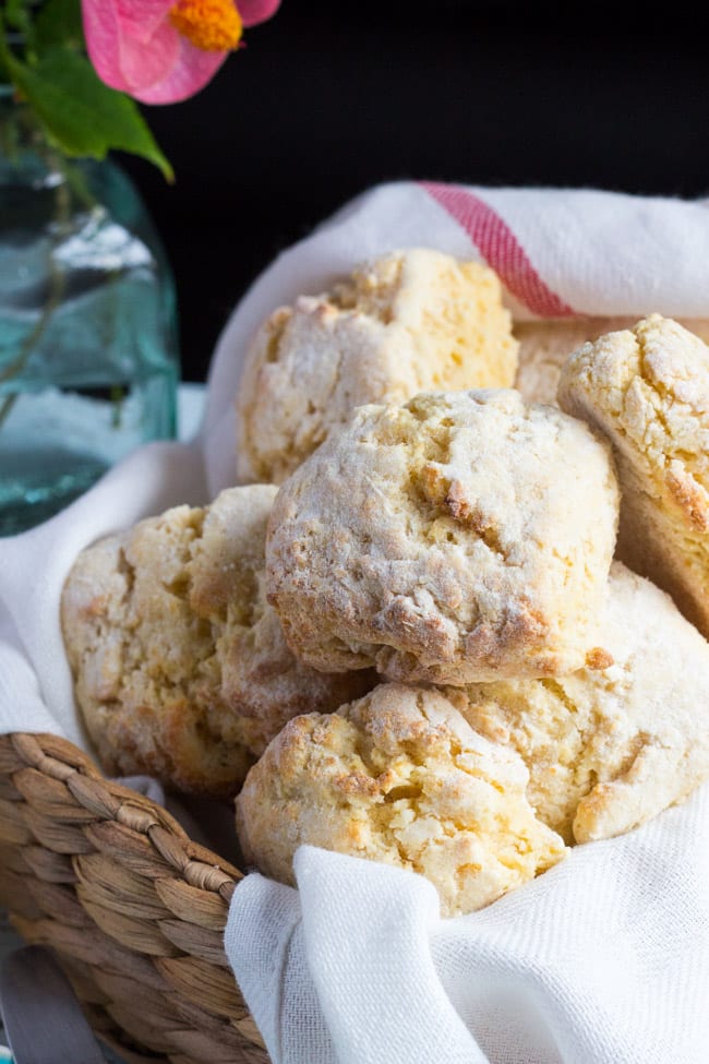 A Simple Scone Recipe. Easy to whip up for unexpected guests.