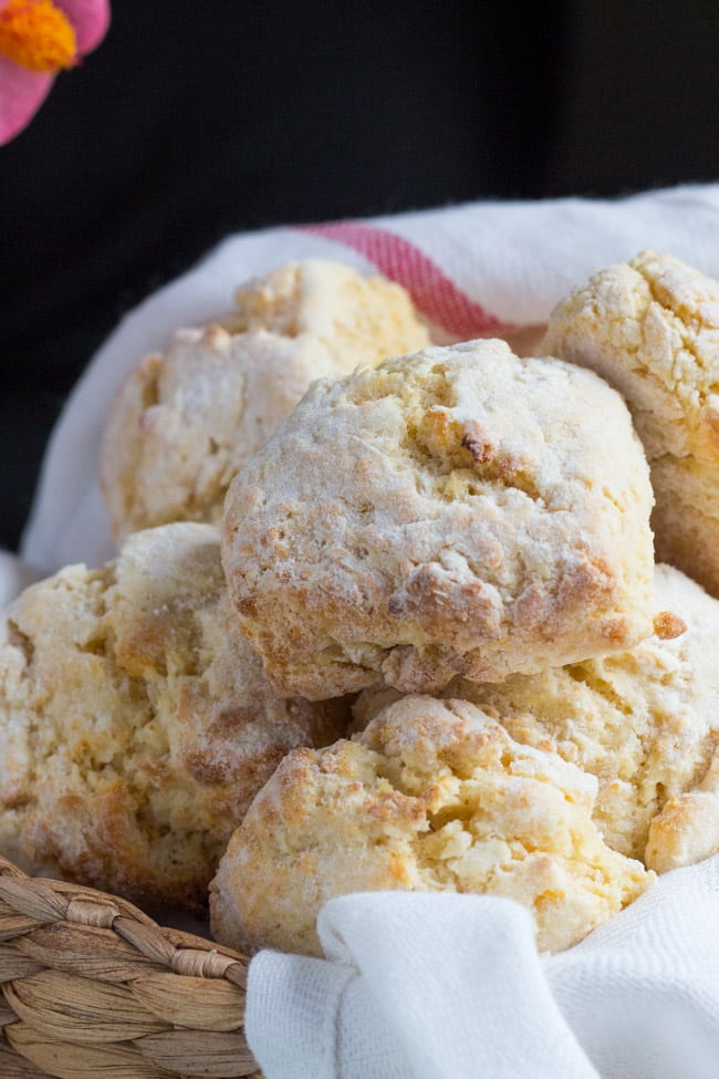 A Simple Scone Recipe. Easy to whip up for unexpected guests.