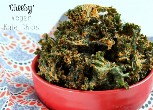 Cheesy Vegan Kale Chips pic