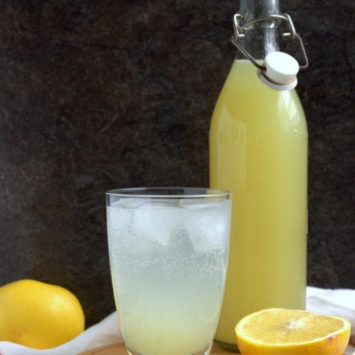 Easy Grapefruit Cordial