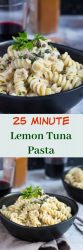 Easy Lemon Tuna Pasta. Keep a few store cupboard staples on hand, and you can whip this up in a flash.