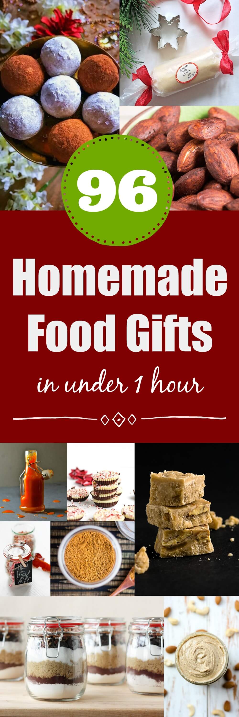 96 Homemade Christmas Food Gifts In Under One Hour