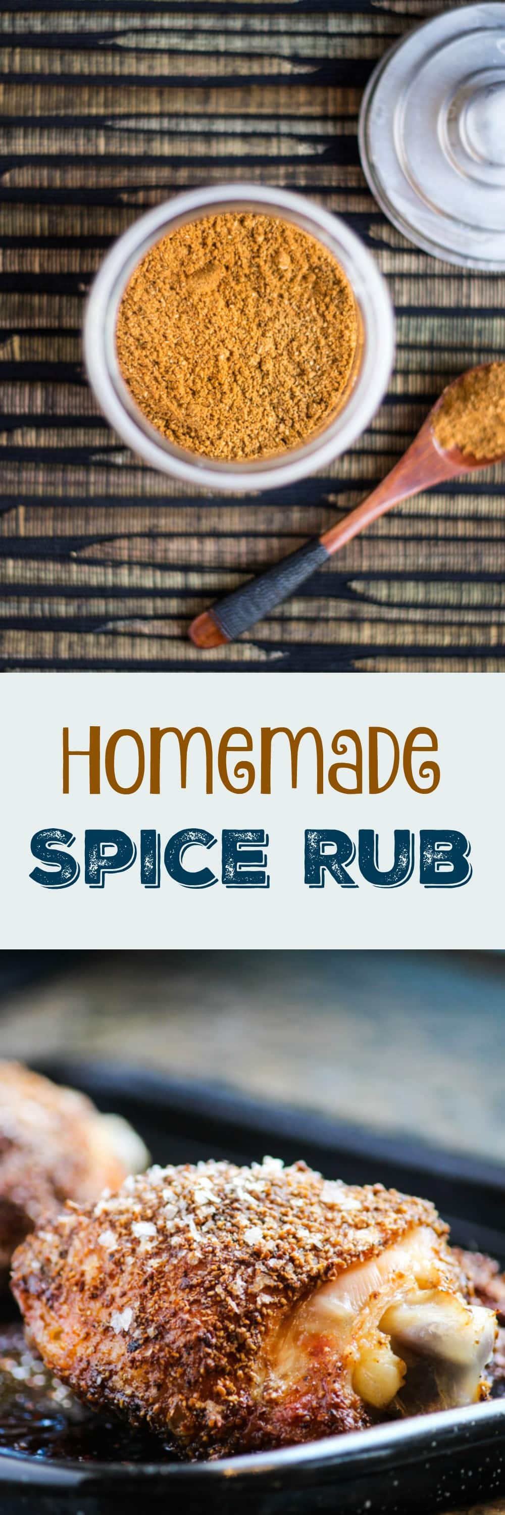 Homemade Spice Rub. Perfect for adding a little zip to your meat. Package in jars for a great gift.