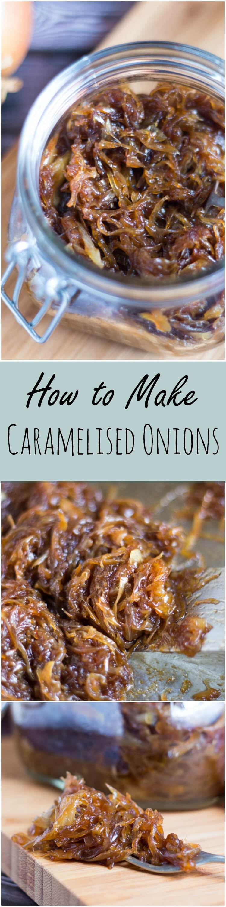 How to make Caramelised Onions. So many uses, you are only limited by your imagination.