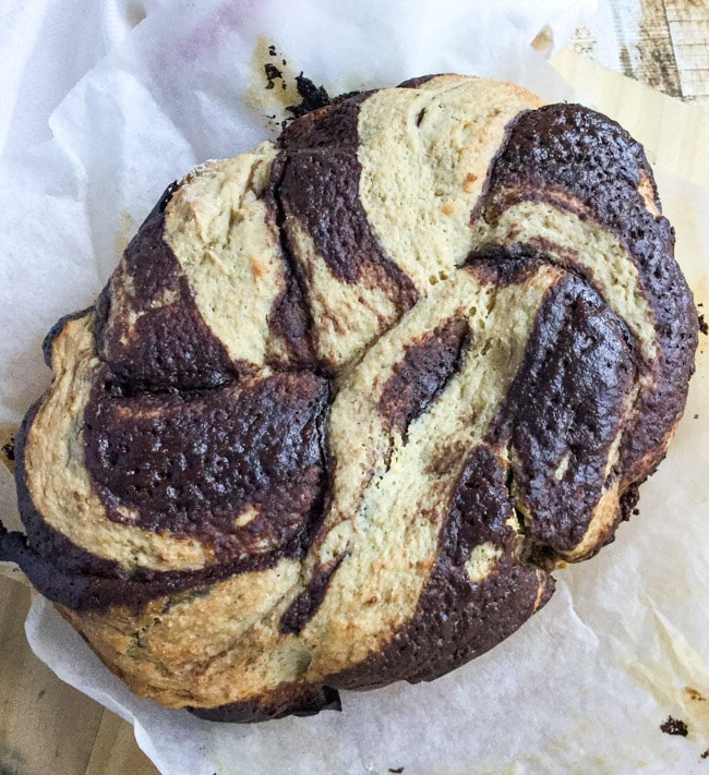 Nutella Swirl Bread