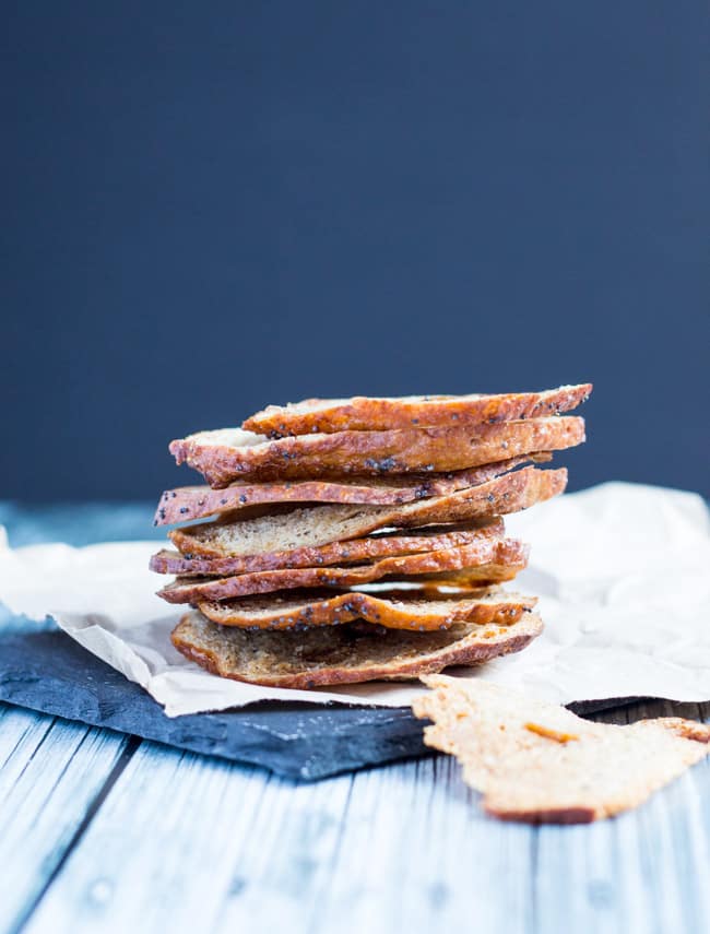 Rye Bagel Crisps