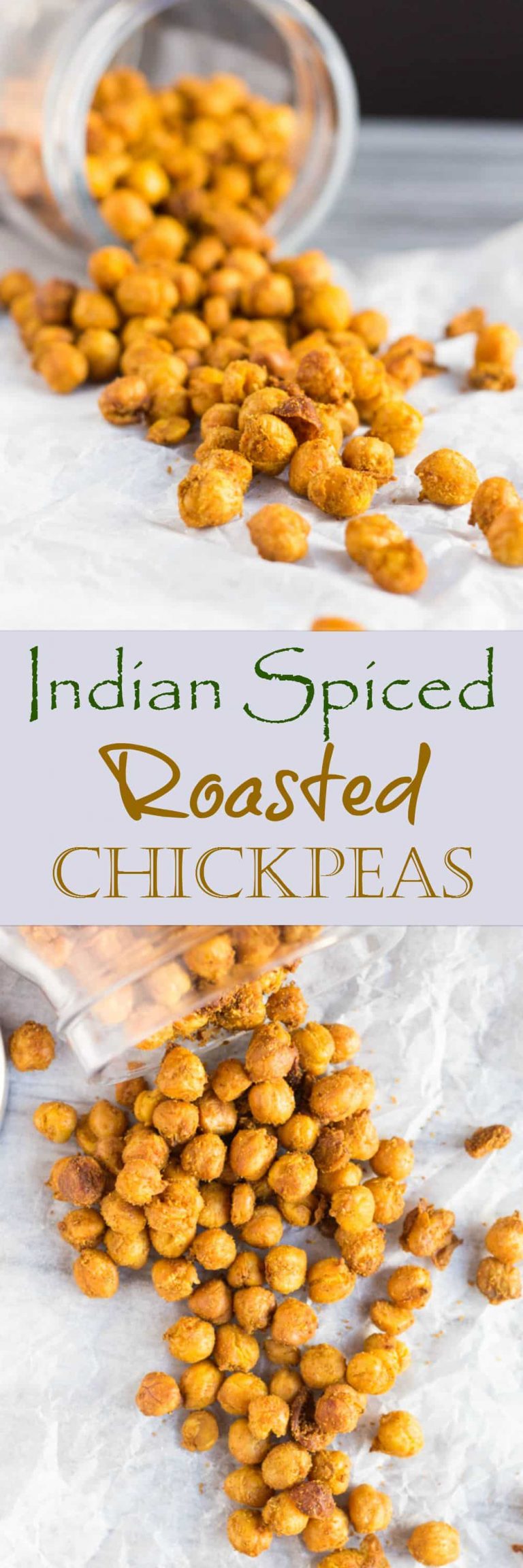 Indian Spiced Roasted Chickpeas