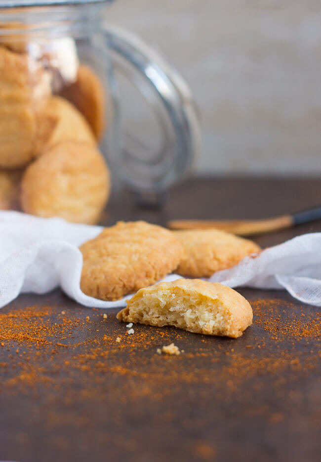 Nana's Spicy Cheese Shortbread Biscuits. Whip up this easy shortbread biscuit recipe in under 30 minutes. Great as a quick snack.