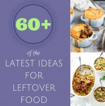 Never know what to do with all your leftover food? With over 60 of the latest ideas for the most common leftovers, you need never throw out food again.