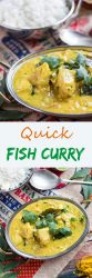 The Most Amazingly Delicious Quick Fish Curry. A simple fish curry recipe for a busy night.