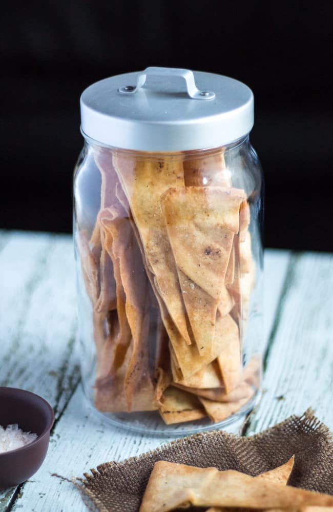 Quick Flatbread Crackers.  An easy homemade replacement for processed crackers.