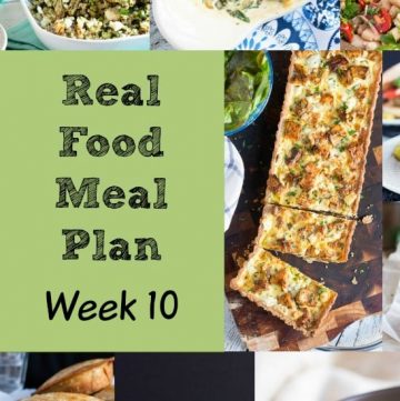 Real Food Meal Plan Week 10 2016. Includes toasted sandwiches, soup from the freezer, a slow cooker chicken curry and a spicy gnocchi dish.