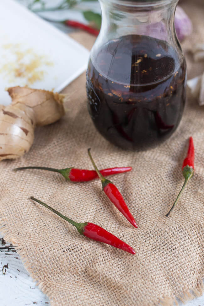 Simple Ginger Soy Marinade. A marinade with an infinite number of uses. Great for chicken, steak, pork chops, salmon, or even tofu.