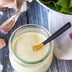 Sour Cream Salad Dressing. Simple to put together with storecupboard ingredients.