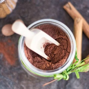 Sugar Free Spiced Hot Chocolate Mix. Make your own sugar free hot chocolate mix at home and you can choose to sweeten it however you like. Homemade hot chocolate mix in a jar also makes a great, easy gift.