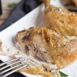 How To Cook The Best Weeknight Roast Chicken. Love roast chicken but never have time to cook it? With my simple method, now you do.