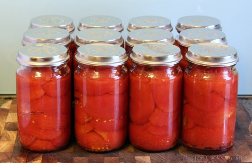 Whole Tomatoes Fowlers jars